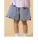 裾 スカラップ ドット キュロット (90~130cm)