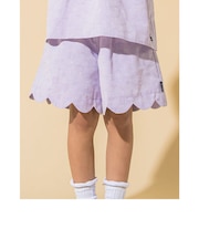 裾 スカラップ ドット キュロット (90~130cm)