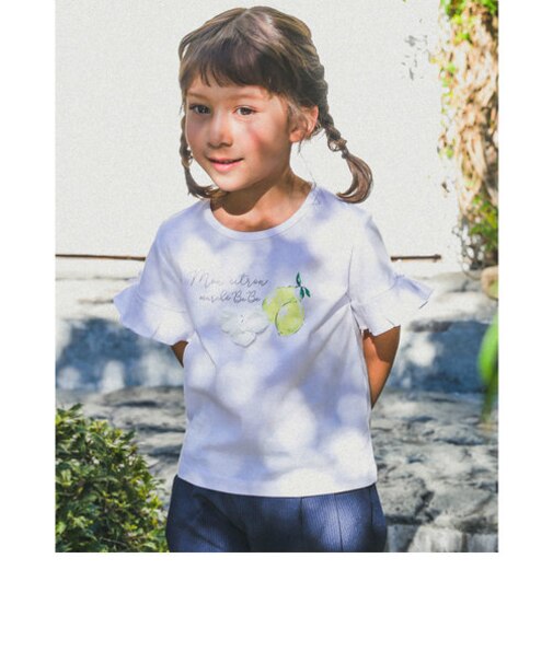レモンプリントTシャツ(90~150cm)