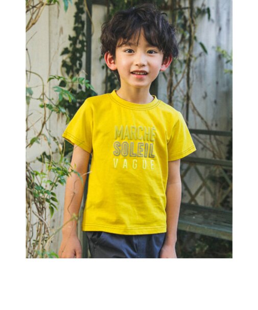 ロゴプリントTシャツ(90~140cm)