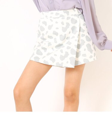 ホルスタイン柄コットンラップスカパン(130~160cm)