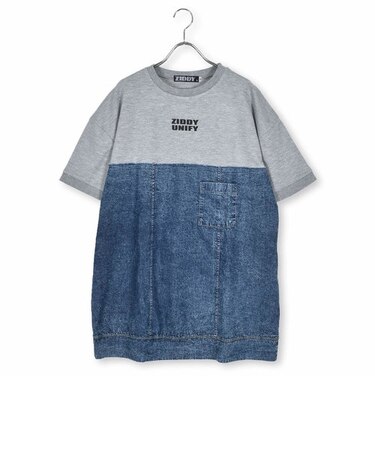 デニムドッキングワンピース(130~160cm)