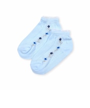 花柄チュール付きアンクルソックス(11~24cm)