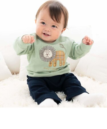 ライオントレーナー&パンツセット(70~90cm)