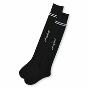 【 ニコ☆プチ 掲載 】ロゴニーハイソックス(19~24cm)