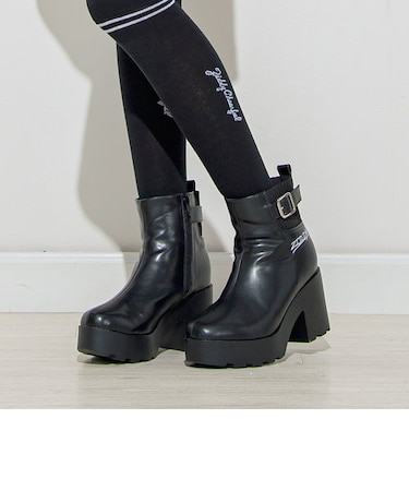 【 ニコ☆プチ 掲載 】サイドゴアブーツ(21~24cm)