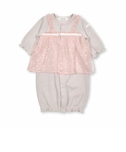 キラキラシフォンチュールドッキングロンパースベビー(50~70cm)