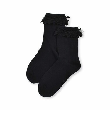 【店舗限定】ハート柄レースリボンソックス(15~24cm)