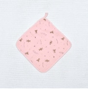 ガーゼクマプリントハンドタオル