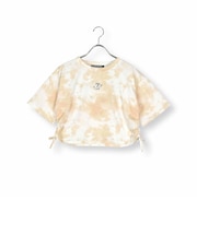 メタルプリントドロストタイダイTシャツ(130~160cm)