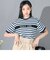 【 ニコ☆プチ 掲載 】マルチボーダーTシャツ(130~160cm)