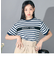 【 ニコ☆プチ 掲載 】マルチボーダーTシャツ(130~160cm)