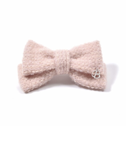 【お揃い】ラメボアリボンバレッタ