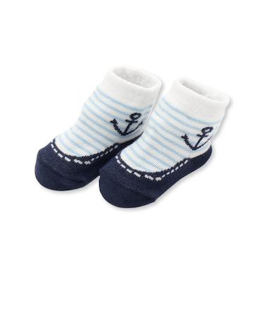 ボーダーイカリカップソックス(8~13cm)