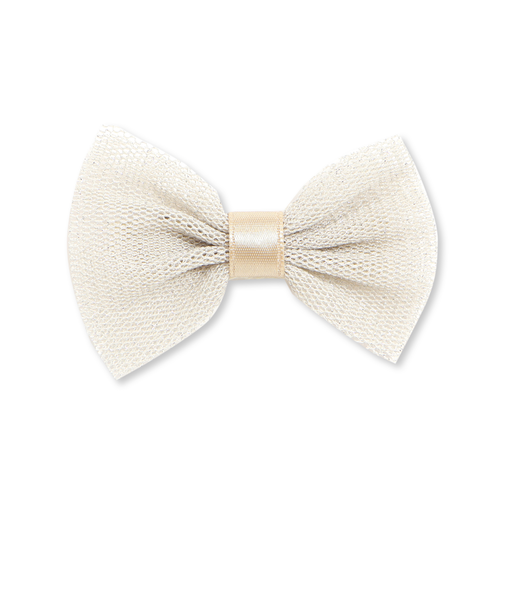 【日本製】ラメチュールリボンヘアクリップ