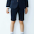 モクロディ裾ダブルスラックスハーフパンツ(110~130cm)