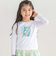 アイリス切手プリント長袖Tシャツ(90~150cm)