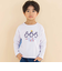 天竺切り替えビットペンギンプリントTシャツ(80~130cm)