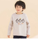 天竺切り替えビットペンギンプリントTシャツ(80~130cm)