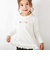 【スララク/防汚加工】ときめきデザイン女の子長袖Tシャツ(80~130cm)