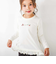 【スララク/防汚加工】ときめきデザイン女の子長袖Tシャツ(80~130cm)