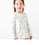 【スララク/防汚加工】ときめきデザイン女の子長袖Tシャツ(80~130cm)