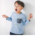 【スララク/防汚加工】わくわくデザイン男の子長袖Tシャツ(80~130cm)