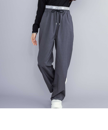 【 ニコ☆プチ 掲載 】ジャガードゴムロングパンツ(130~160cm)