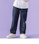 フリンジパッチロゴ入りストレッチデニムパンツ(95~160cm)