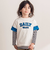 ロゴパッチＴシャツ＋ボーダーロンＴ セット(100~160cm)