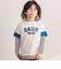 ロゴパッチＴシャツ＋ボーダーロンＴ セット(100~160cm)