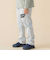 サガラ刺しゅうワッペン付きデニムロングパンツ(95~150cm)