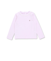 天竺レースポイントロングTシャツ(95~150cm)