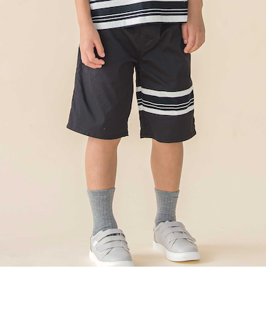 ストレッチチノライン切替ハーフパンツ(95~160cm)