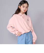 襟付きドロストシャツ(130~160cm)
