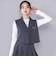 【 ニコ☆プチ 掲載 】ジレ＆ベーシックTシャツセット(130~160cm)