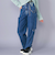 【 ニコ☆プチ 掲載 】チャーム付きサイドカットアウトデニムパンツ(130~160cm)