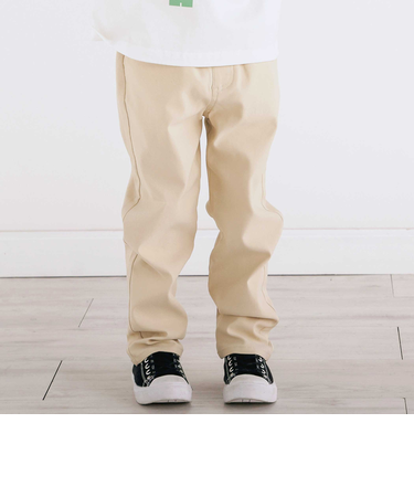 【らくのび】おしりポケットクマさんタグストレッチパンツ(80~130cm)