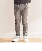 ジョグデニムステッチロゴロングパンツ(90~160cm)