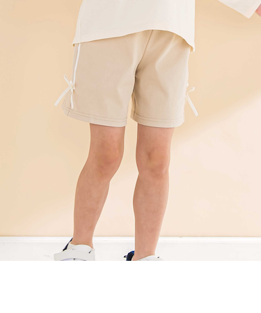 デニムニットハーフパンツ(80~130cm)