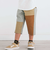 【らくのび】バイカラー7分丈パンツ(80~130cm)