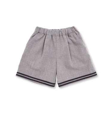 裾ダブルラインマリン風キュロットパンツ(95~160cm)