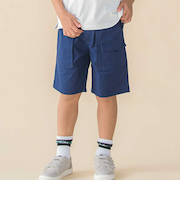 チノストレッチアウトポケットミリタリーハーフパンツ(95~160cm)