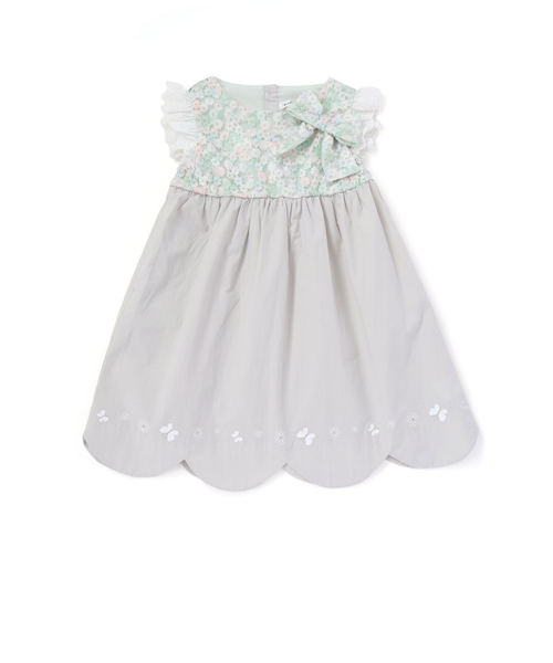 ★一式セット★BeBe 花柄ドレス／120サイズ ジャケット・ブラウス・靴付き 楽天市場】花柄（スーツ・カジュアルセットアップ｜キッズ