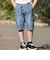 5.5分丈ヒッコリーワークパンツ(100~160cm)