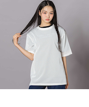 オーバーメッシュTシャツ＆半袖Tシャツセット(130~160cm)