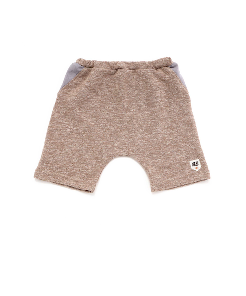 ガーゼ裏毛ワッペン付きパンツ(70~90cm)