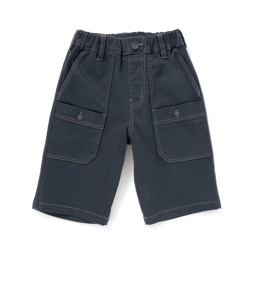 ストレッチツイルレイヤーポケットハーフパンツ(90~160cm)