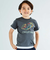 レーシングカー発泡プリントレイヤード風天竺半袖Tシャツ(90~160cm)