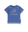 レーシングカー発泡プリントレイヤード風天竺半袖Tシャツ(90~160cm)